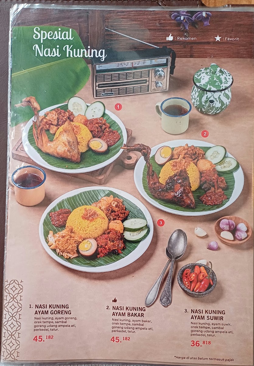 Mlinjo Cafe and Resto Semarang Menu 4