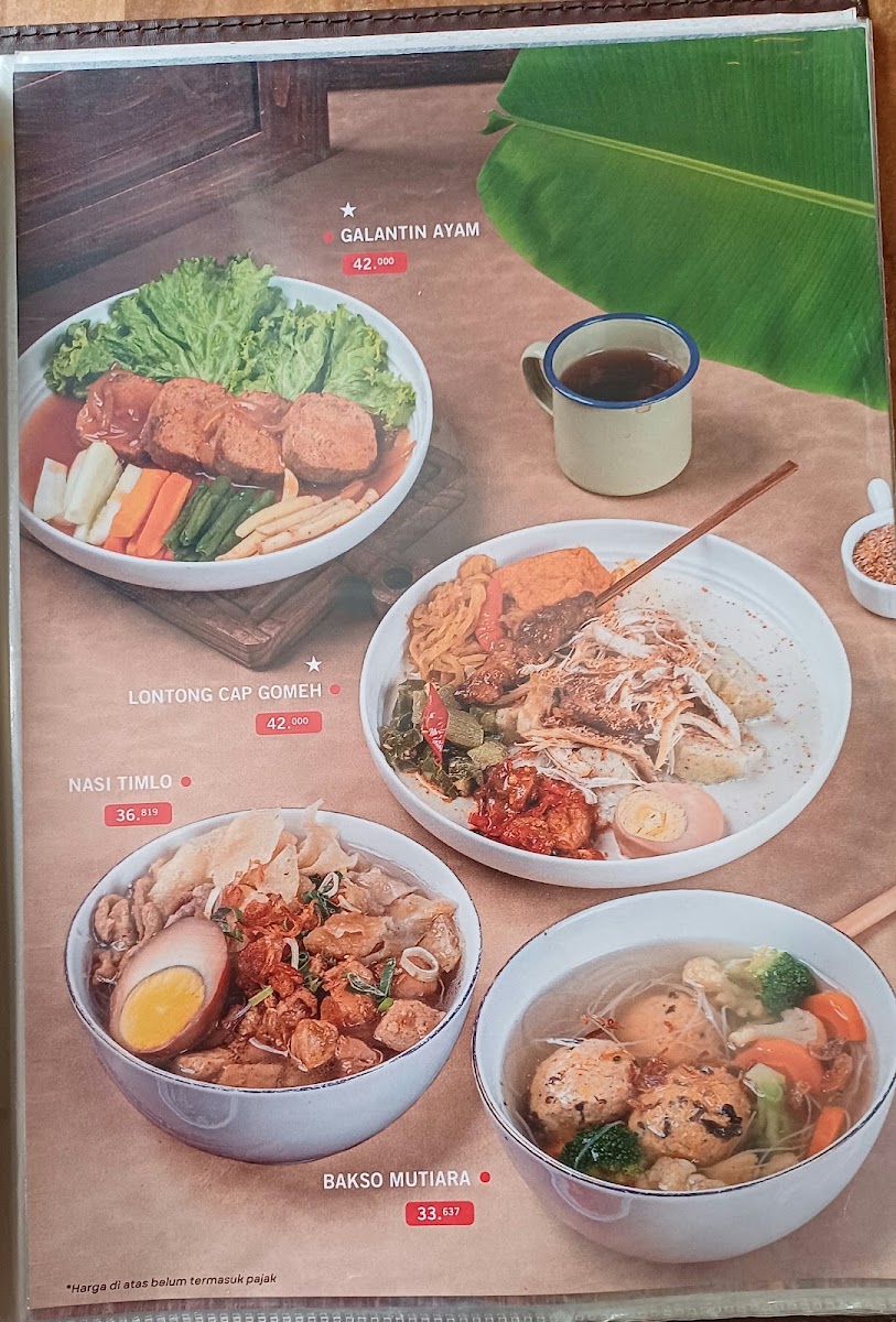 Mlinjo Cafe and Resto Semarang Menu 7