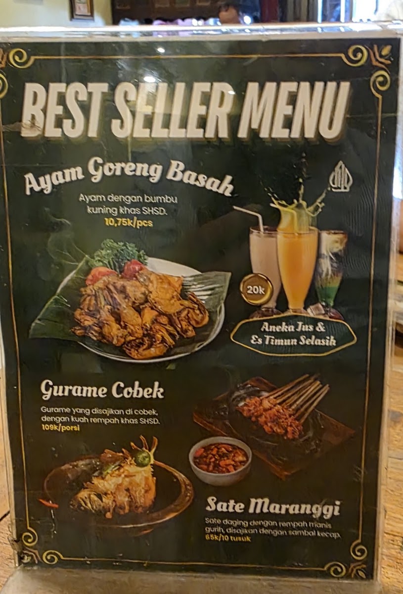SHSD Sambel Hejo Sambel Dadak Tebet Menu 10