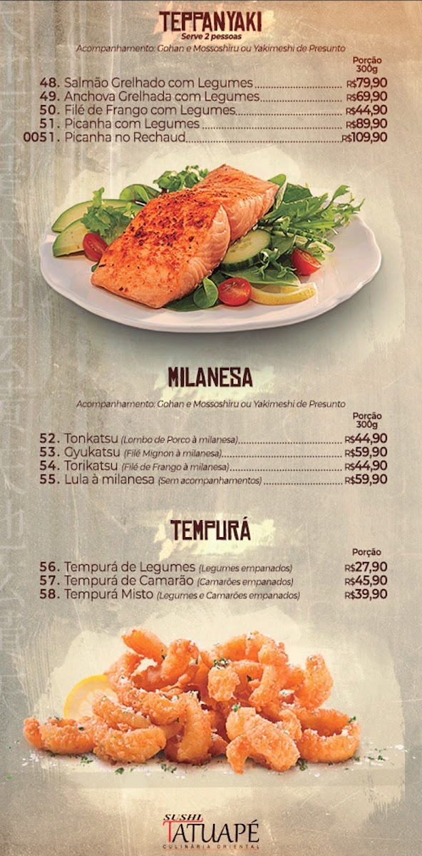 Restaurante Sushi Tatuapé Menu 4