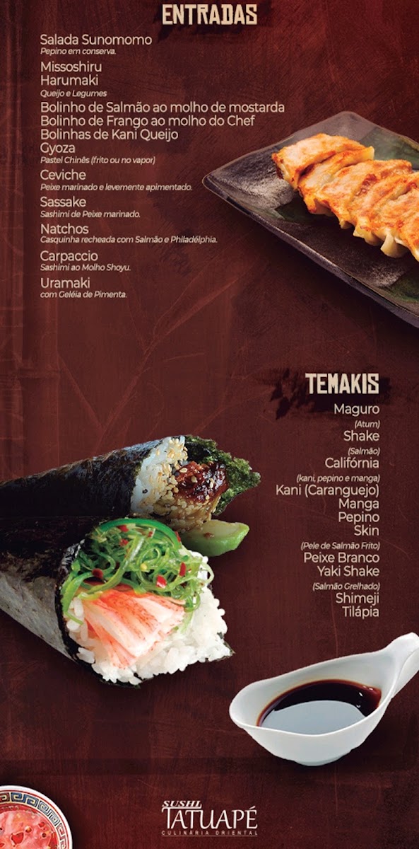 Restaurante Sushi Tatuapé Menu 8