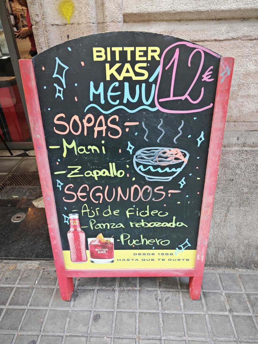 Cochabambino Menu 1