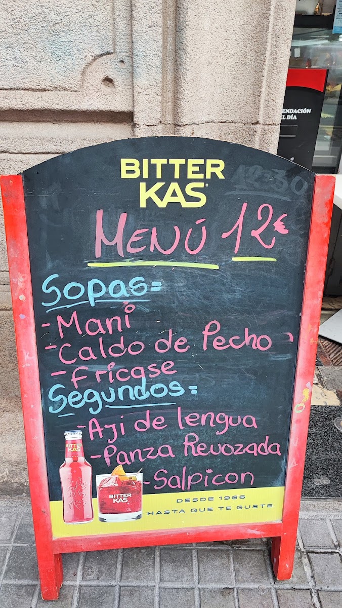 Cochabambino Menu 4