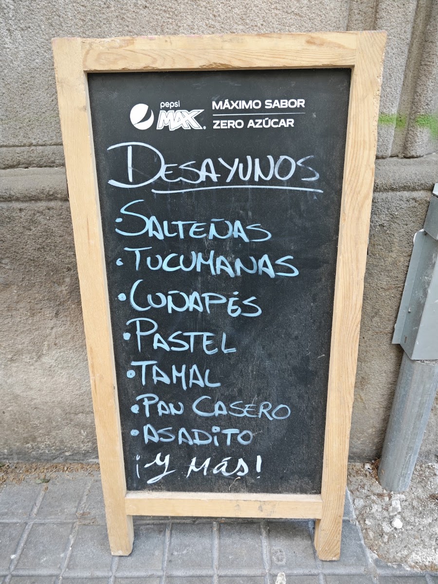 Cochabambino Menu 9