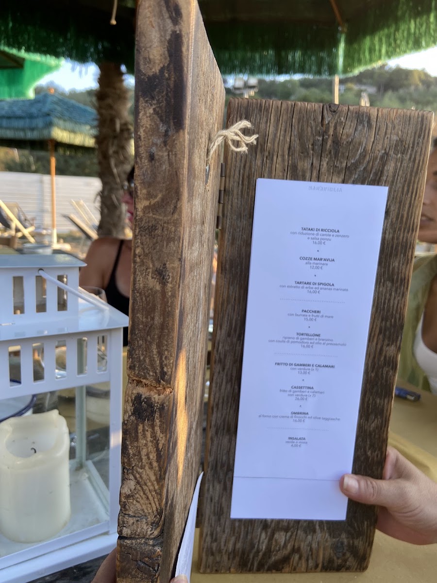 Mar'aviglia Osteria Pesaro Menu 4