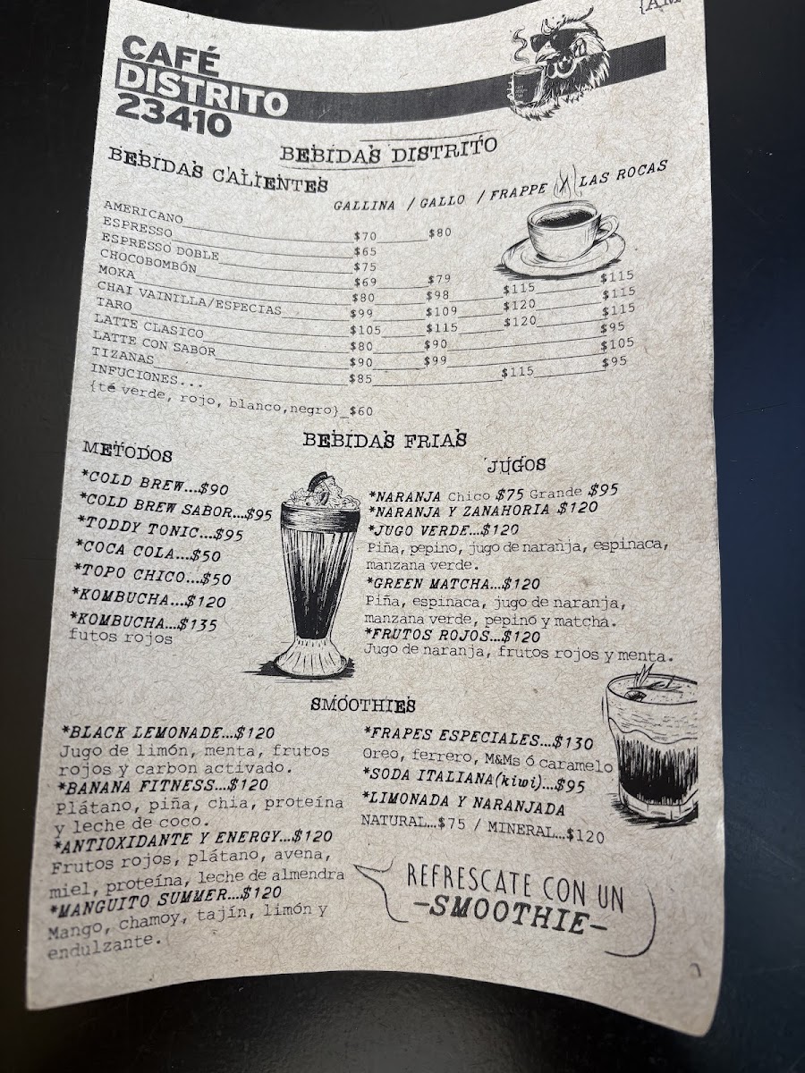 Cafe Distrito 23410 Menu 3