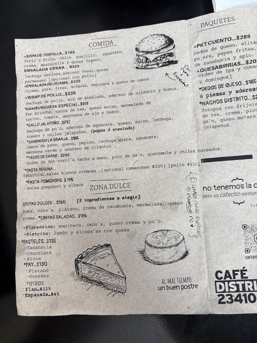 Cafe Distrito 23410 Menu 5