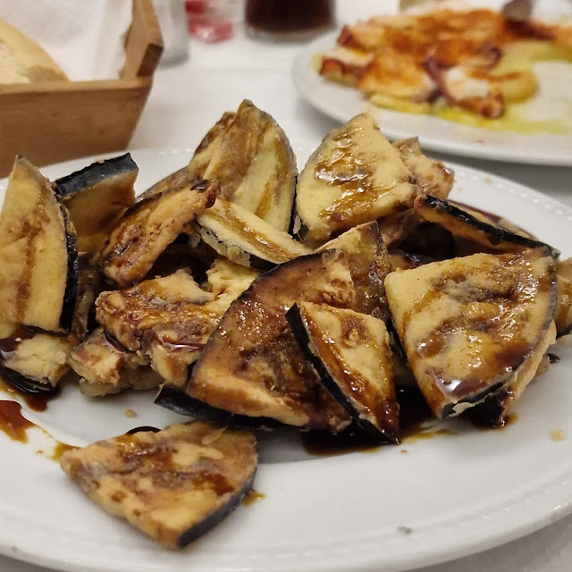 Berenjenas Con Miel de Caña