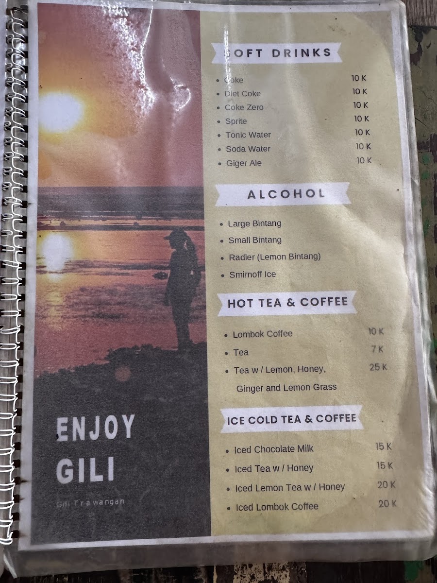 Enjoy Gili Cafe & Resto Menu 6