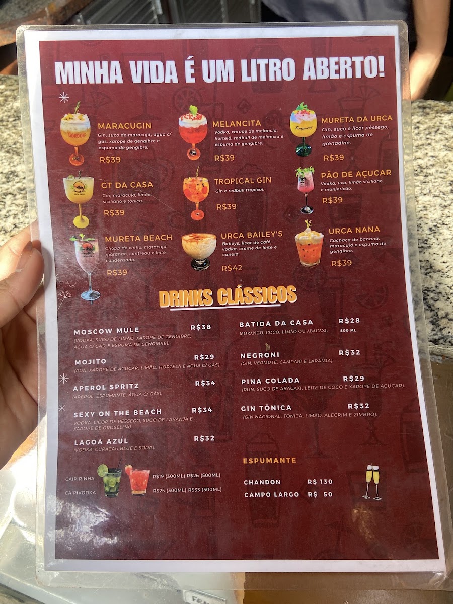 Urca Grill Menu 4