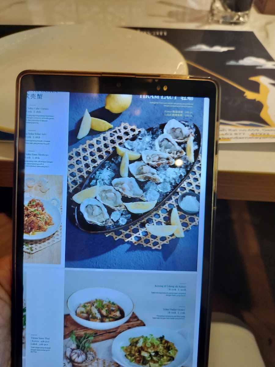 Bandar Nelayan Seafood Menu 2
