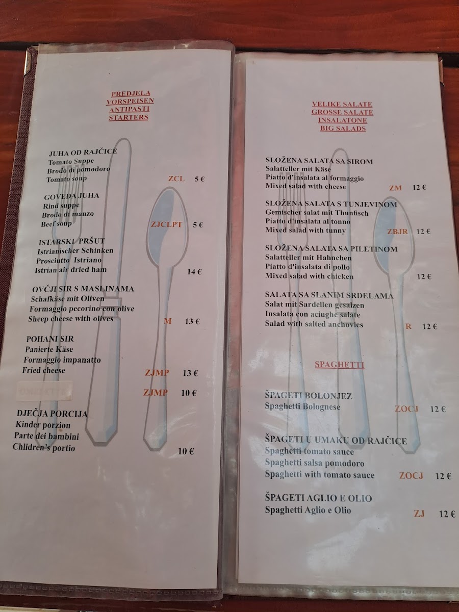 Grill Alan Menu 5