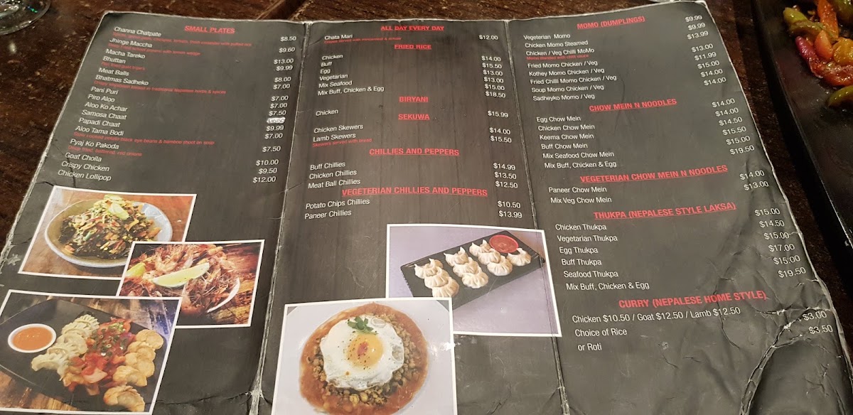 Sambandha Restaurant Menu 1