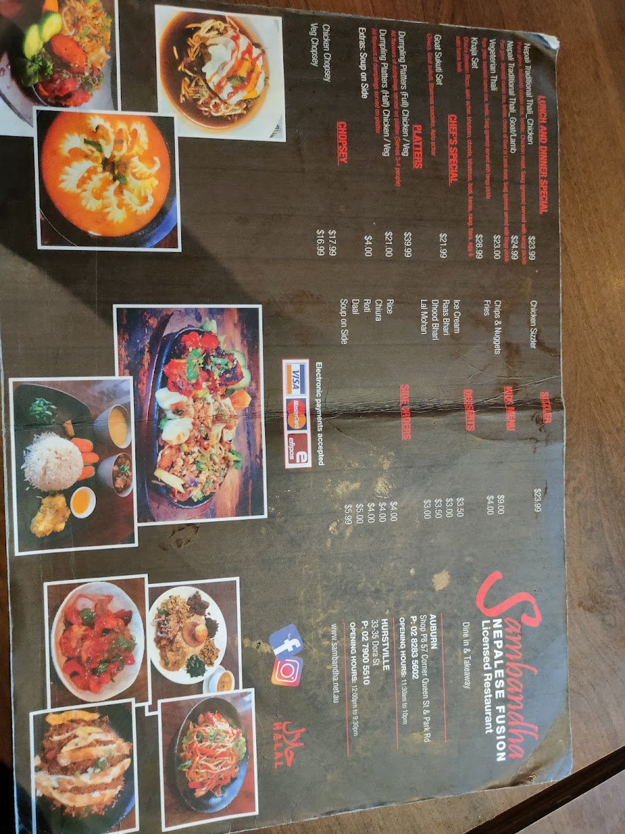 Sambandha Restaurant Menu 7