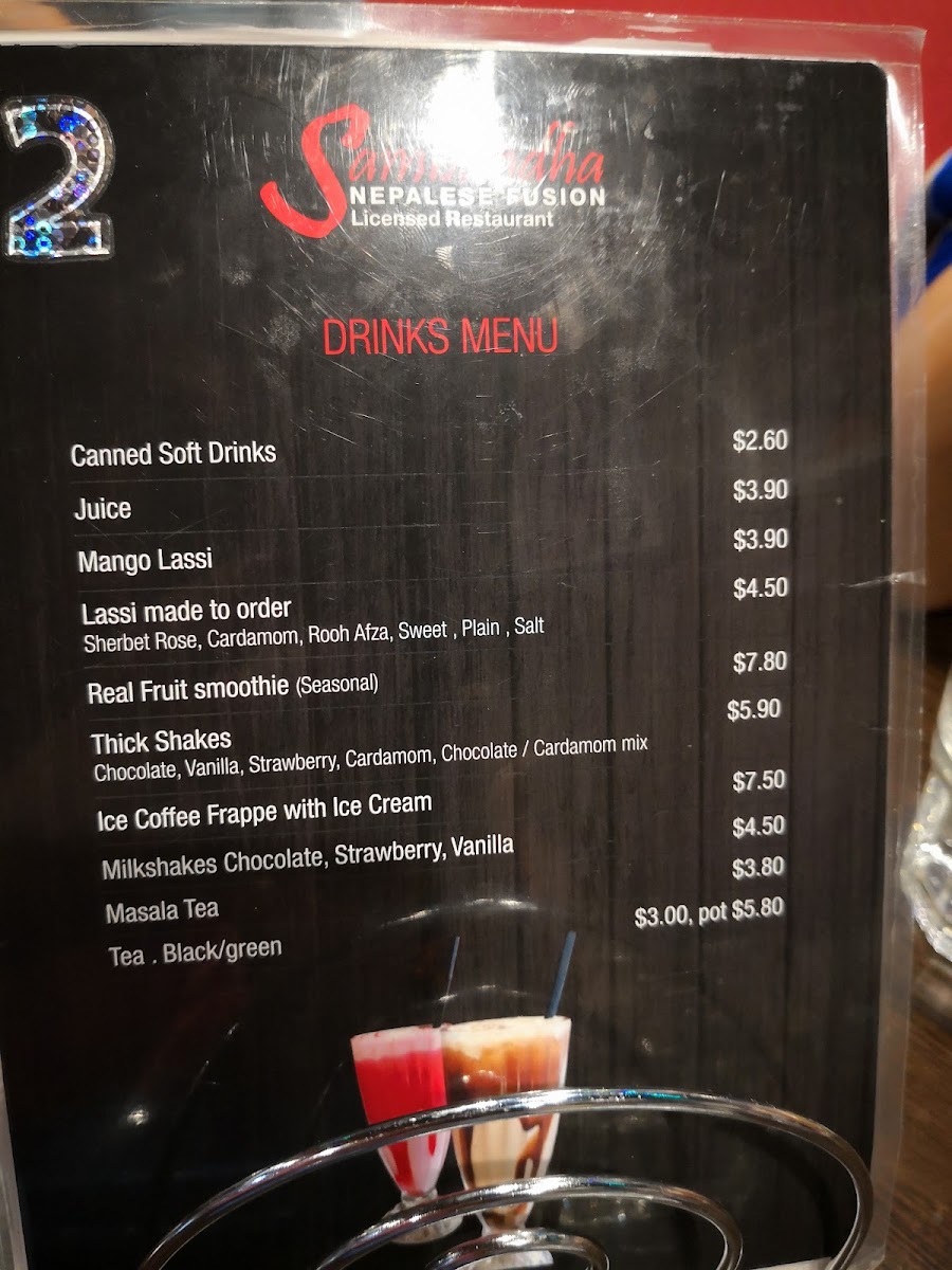 Sambandha Restaurant Menu 8