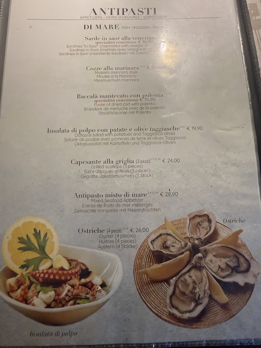 Ristorante Al56zeroOtto Menu 3