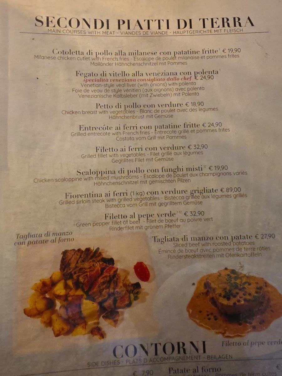 Ristorante Al56zeroOtto Menu 7