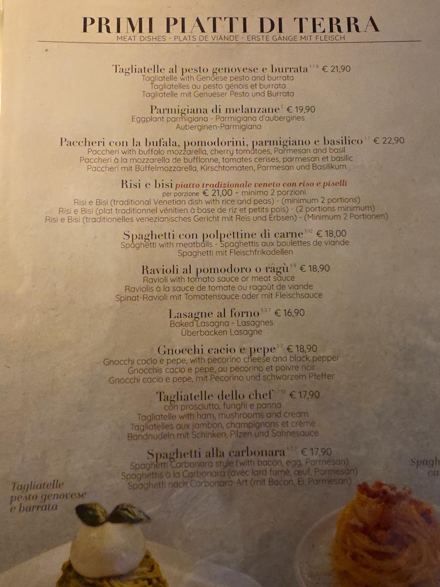 Ristorante Al56zeroOtto Menu 8