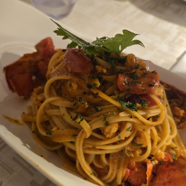 Lobster Linguine with Fresh Herbs