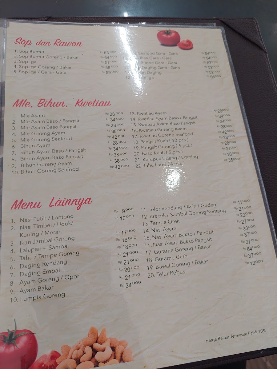 Gado Gado Boplo Menu 1