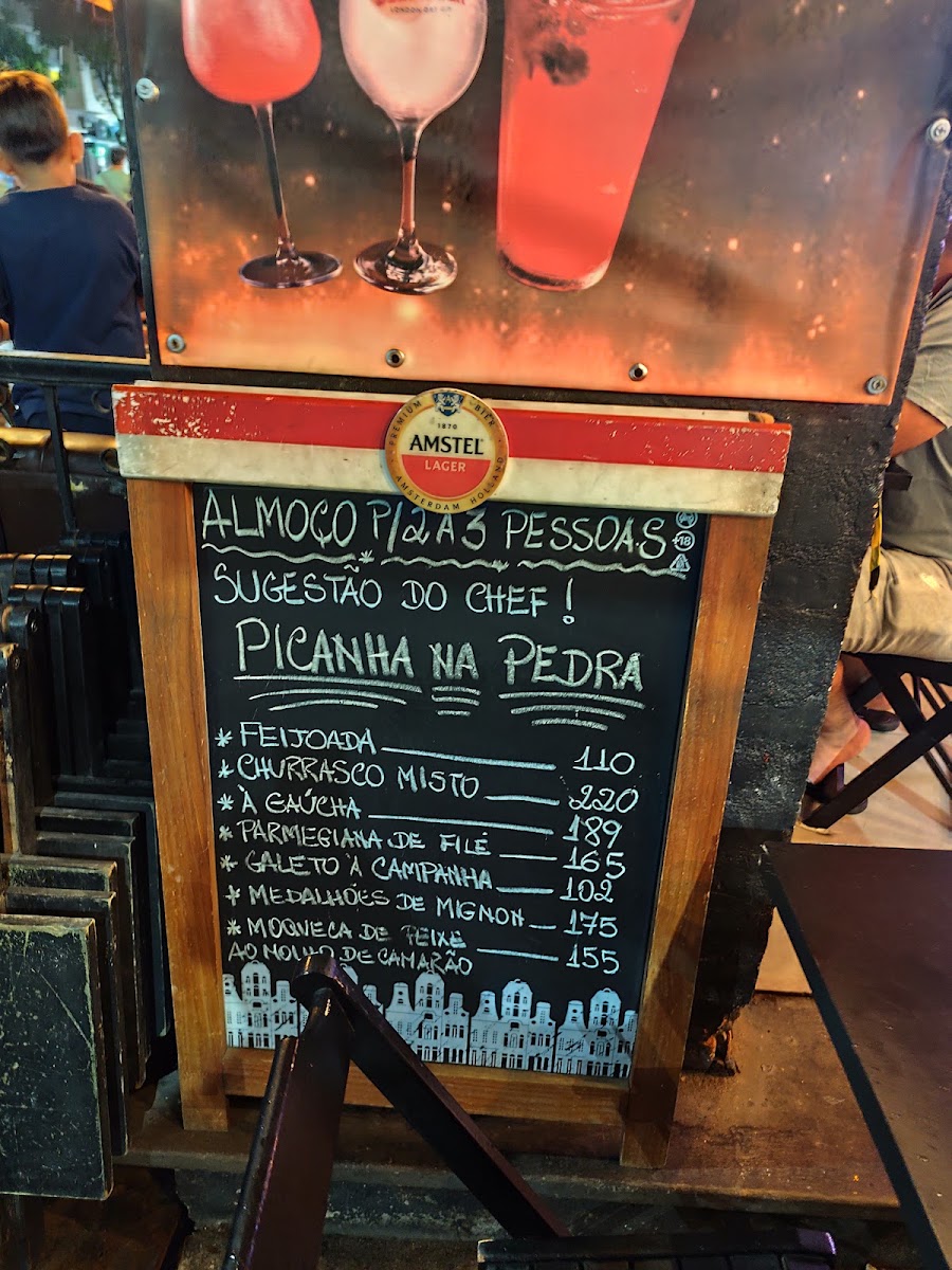 Restaurante Novo Menu 2