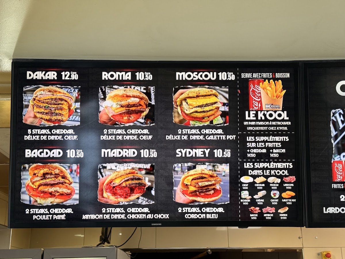 K'pital Menu 2