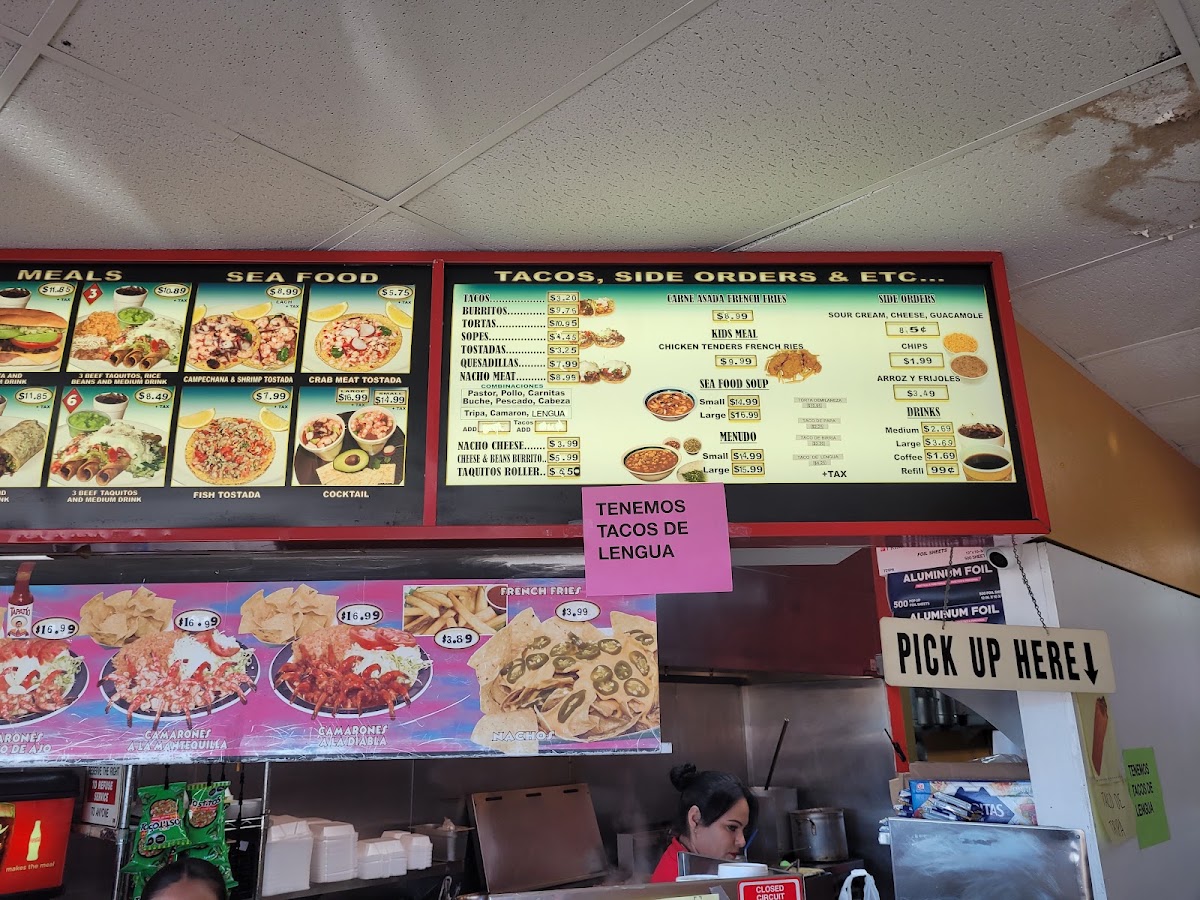 Tacos Los Compadres Menu 2