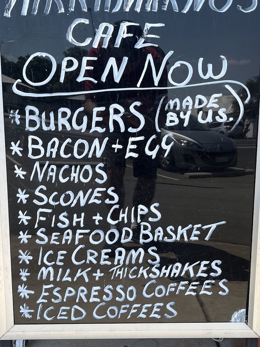 Yarramarnos Cafe Menu 3