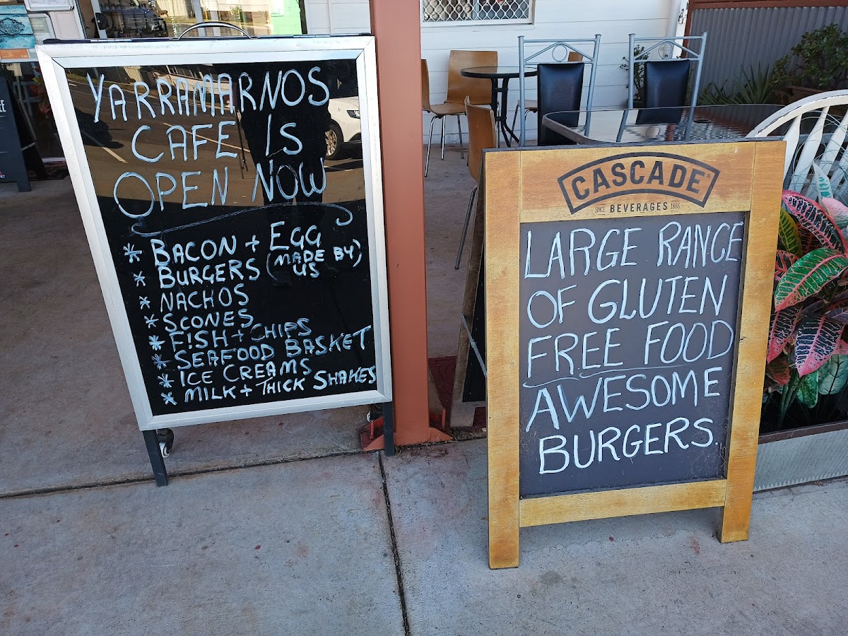 Yarramarnos Cafe Menu 4