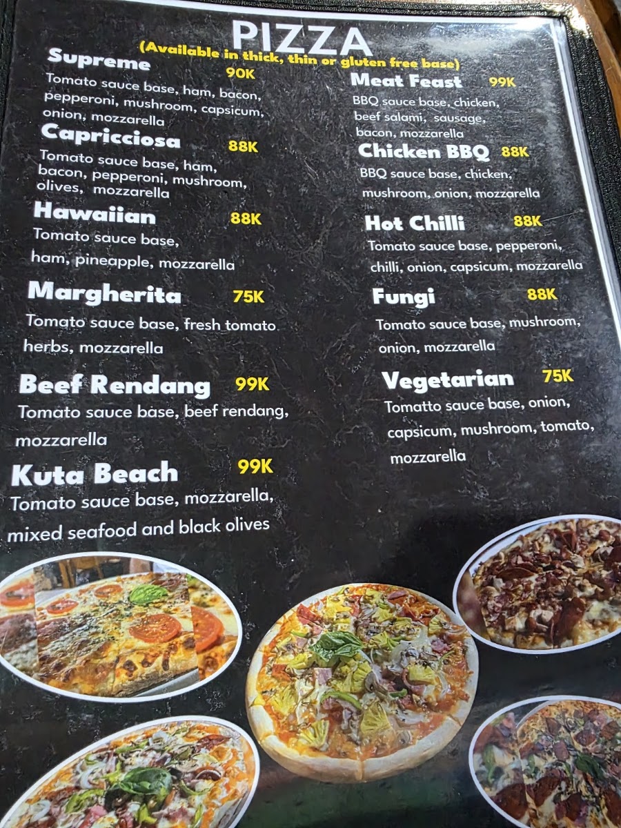 Chapter 2 Restaurant & Bar Menu 2