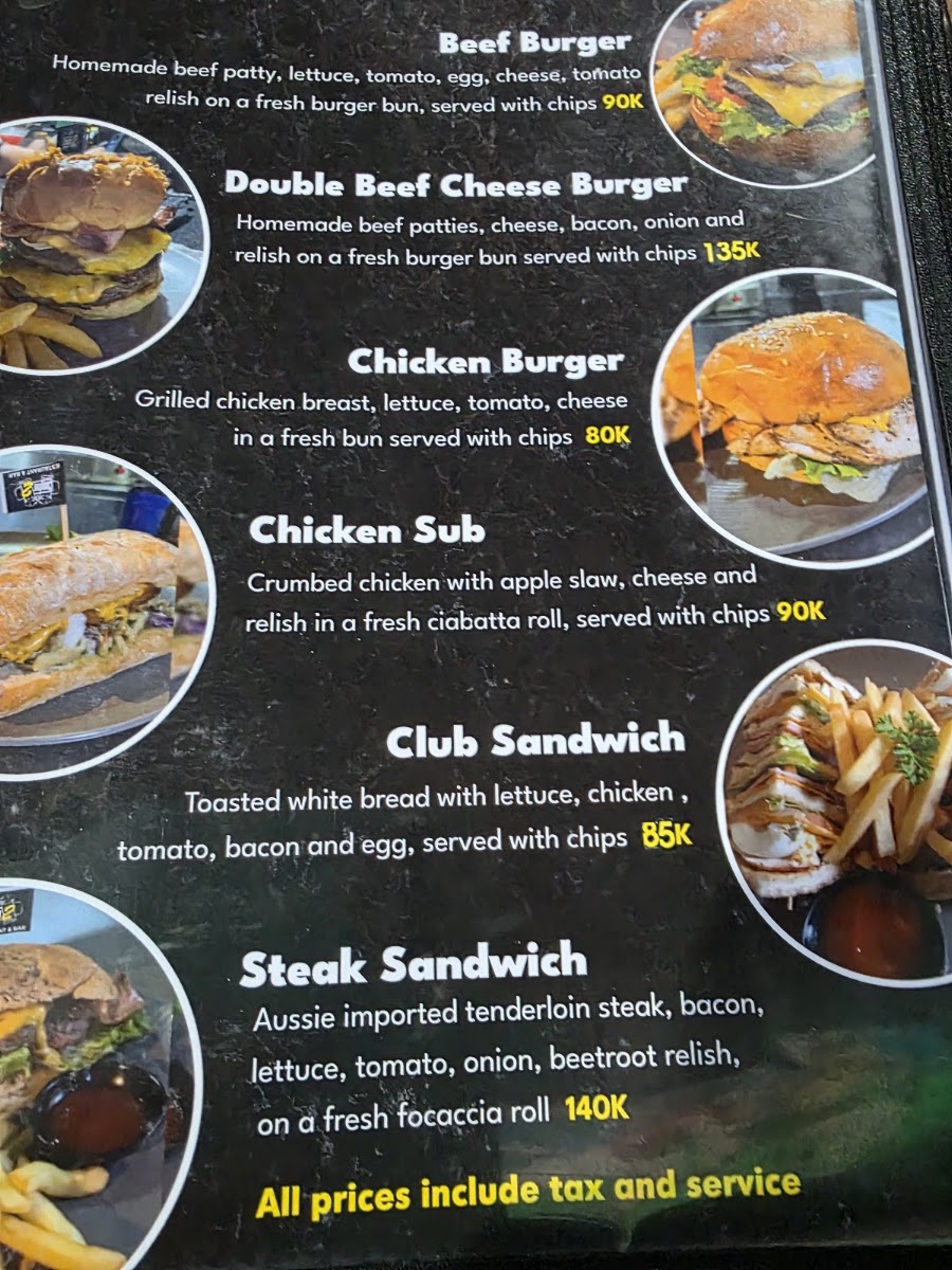 Chapter 2 Restaurant & Bar Menu 3