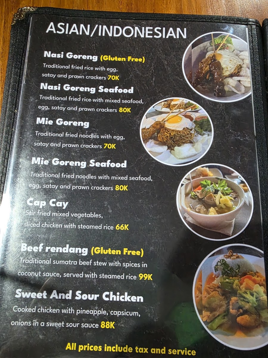 Chapter 2 Restaurant & Bar Menu 4