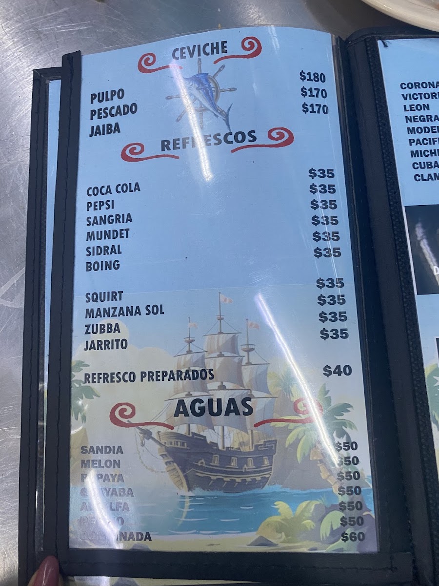 Marisquería El Güero Menu 3