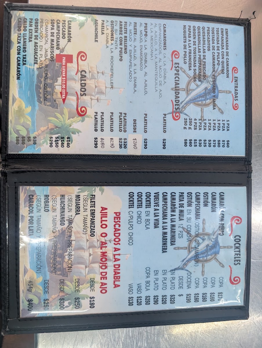 Marisquería El Güero Menu 6