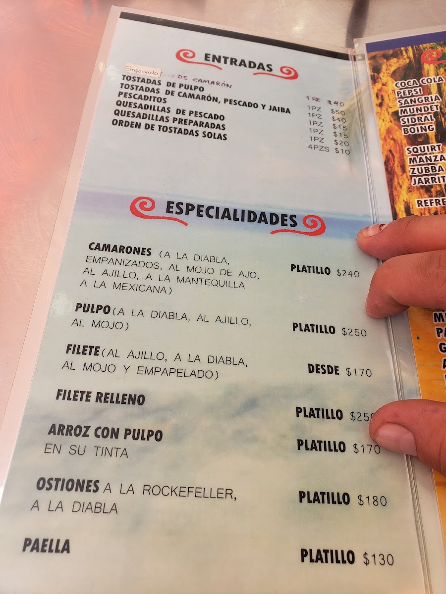 Marisquería El Güero Menu 9