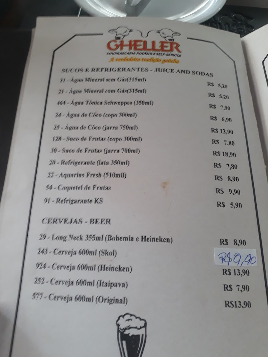 Churrascaria Gheller Menu 7