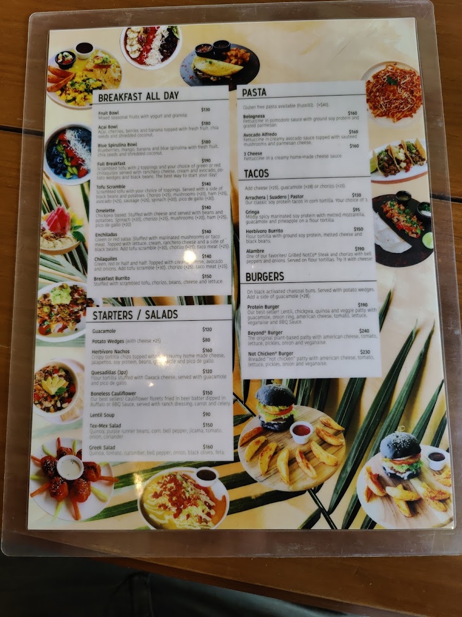 Herbívoro Menu 3