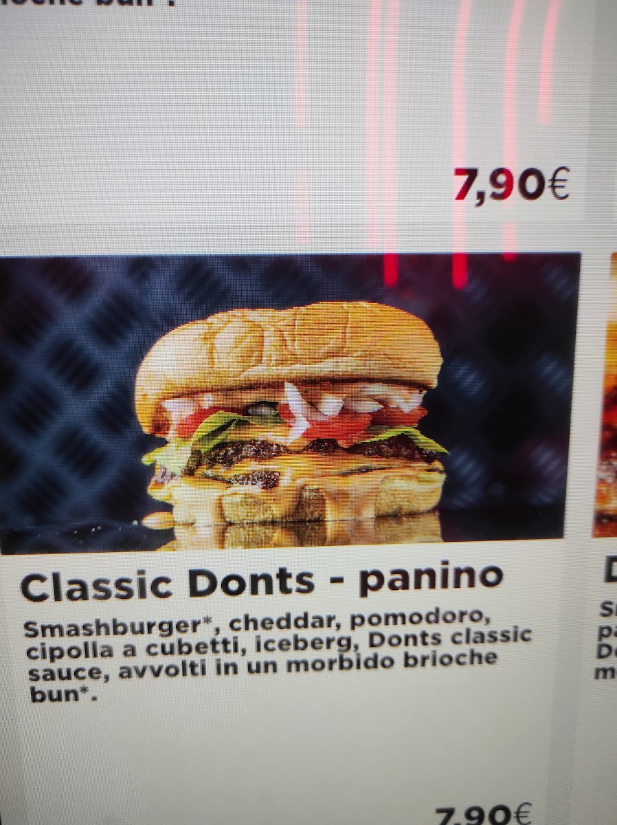 Donts - Trastevere Menu 4