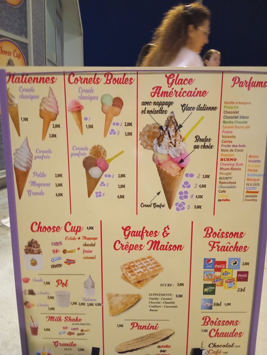 Friterie des Nations Menu 3