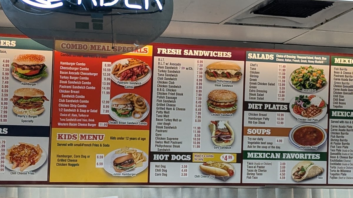 Harry's Place Menu 8