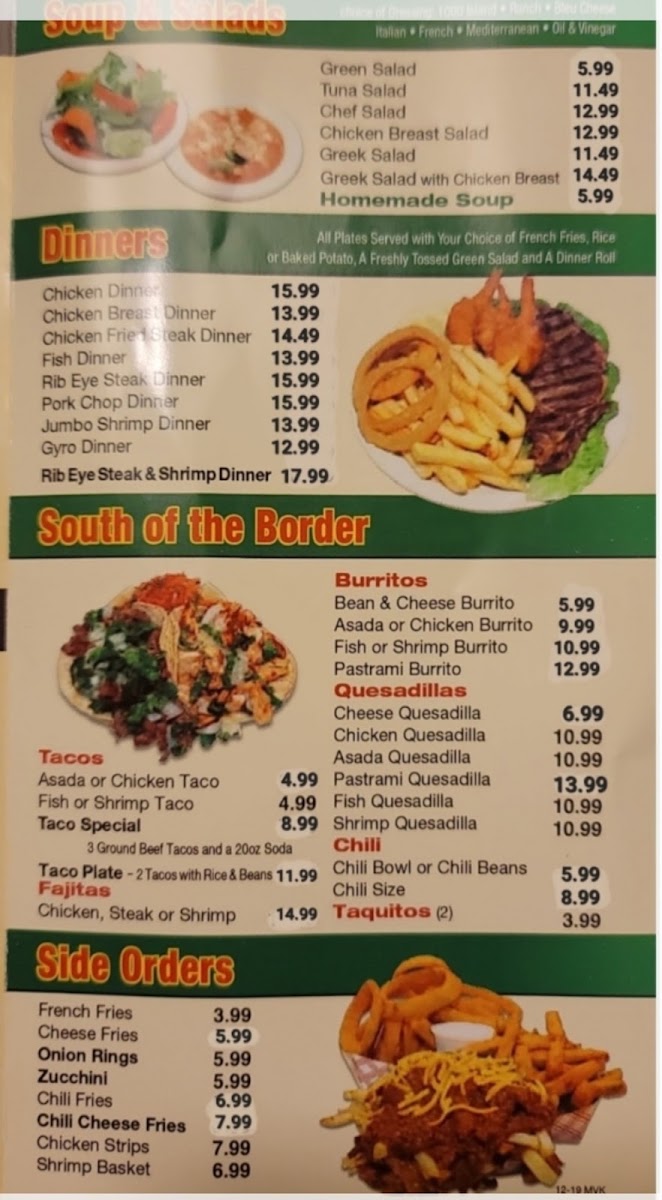 Harry's Place Menu 9