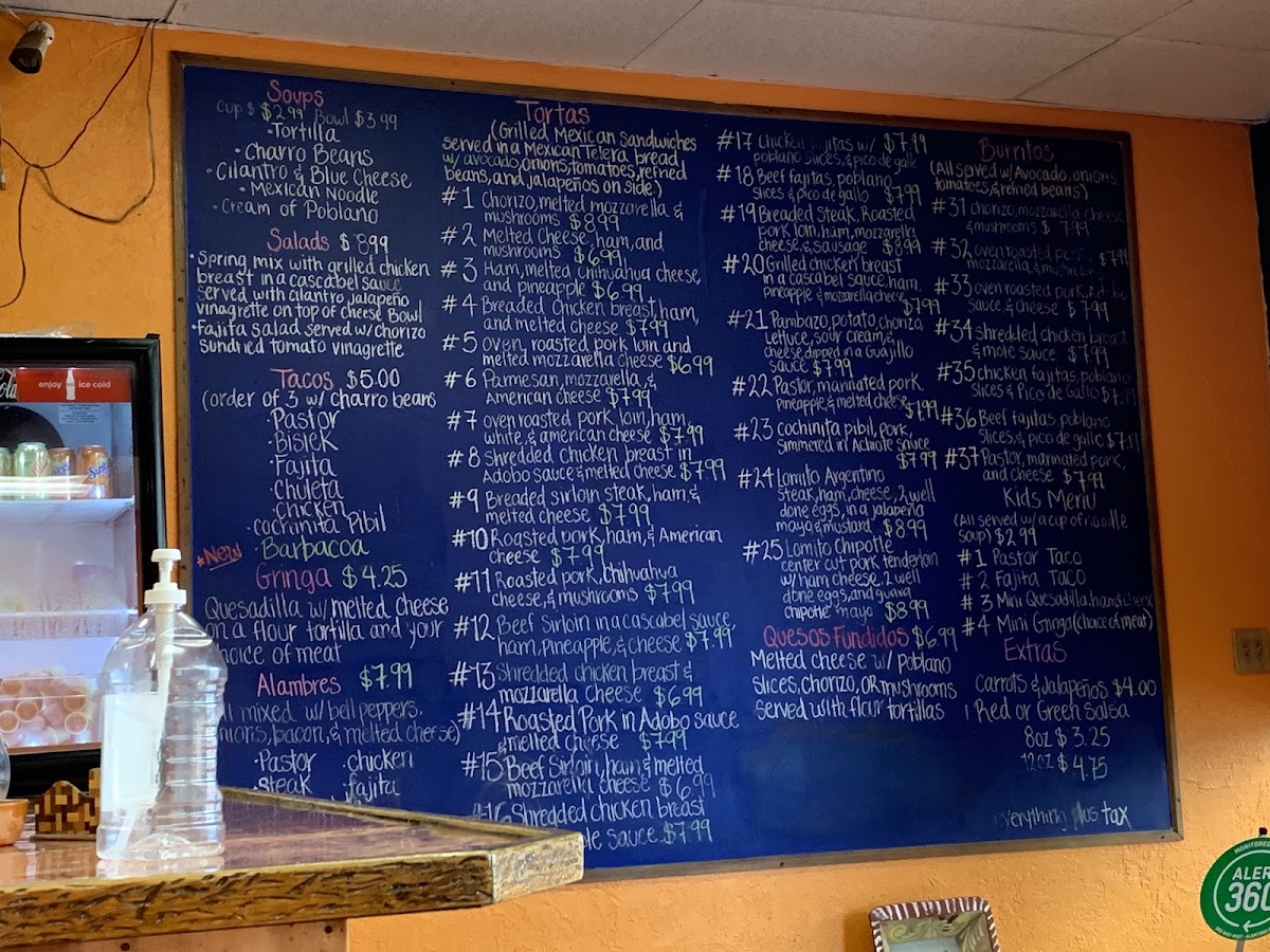 Mexico's Deli Menu 9