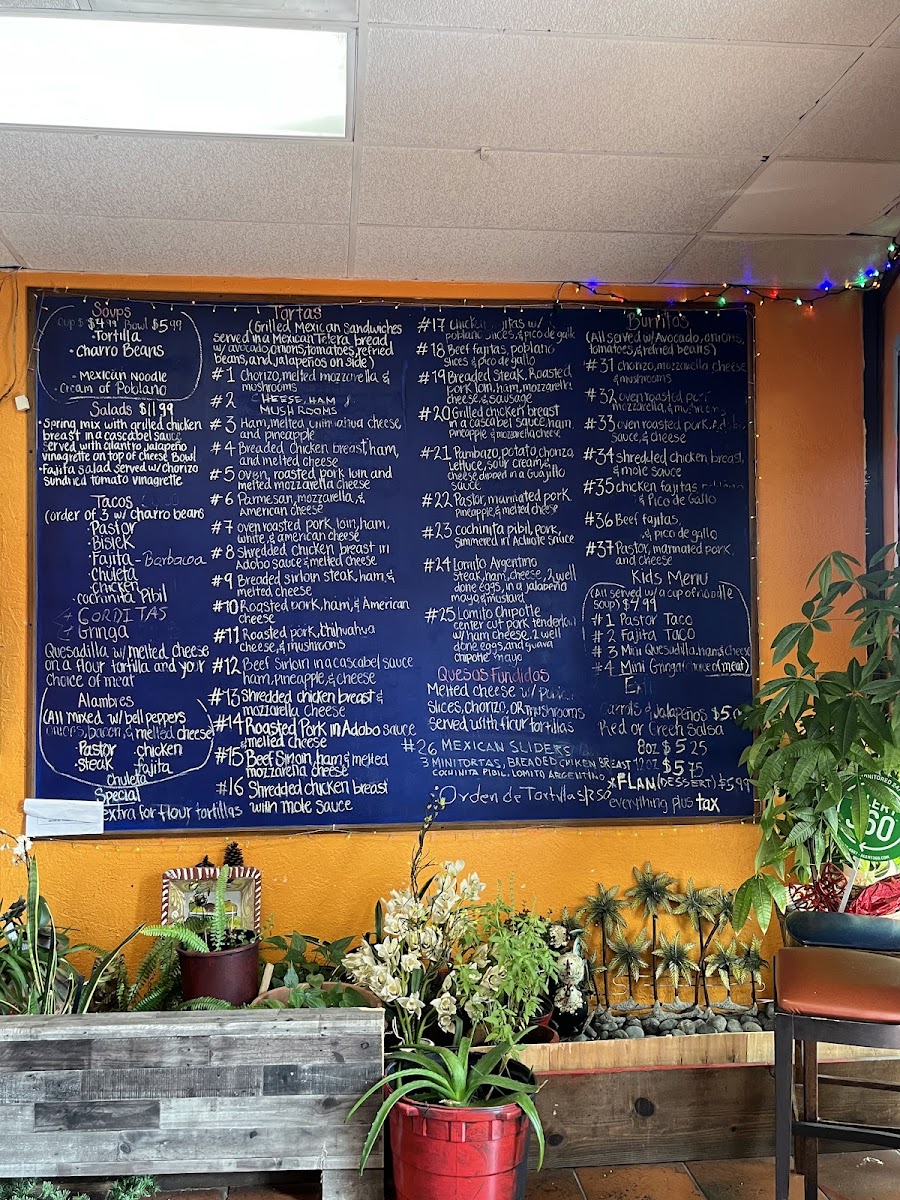 Mexico's Deli Menu 2