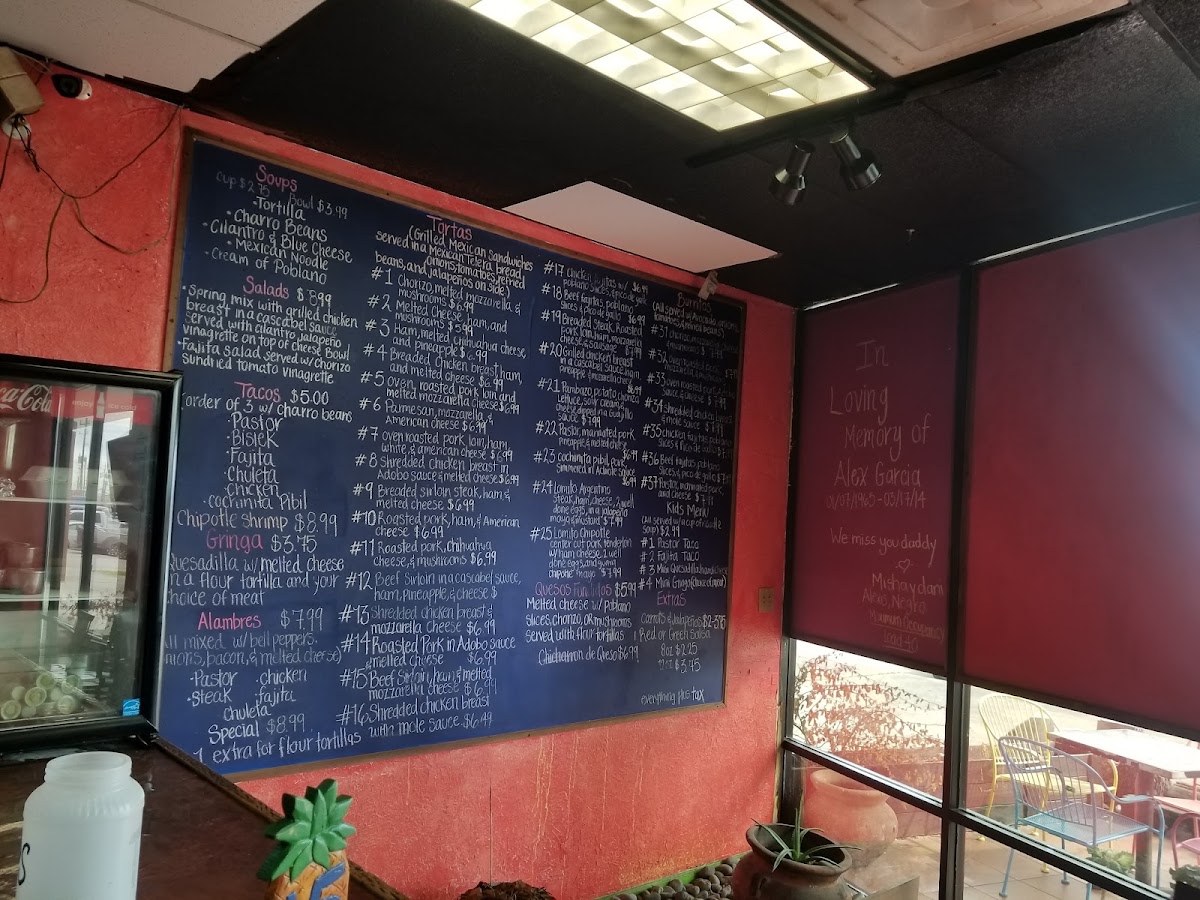 Mexico's Deli Menu 7
