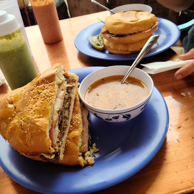 Dorilled Mexican Sandwiches