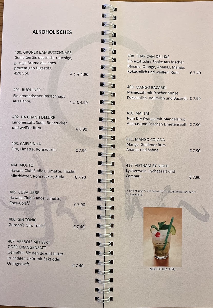 An Nam - Leipzig Menu 1