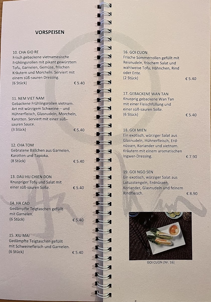An Nam - Leipzig Menu 7