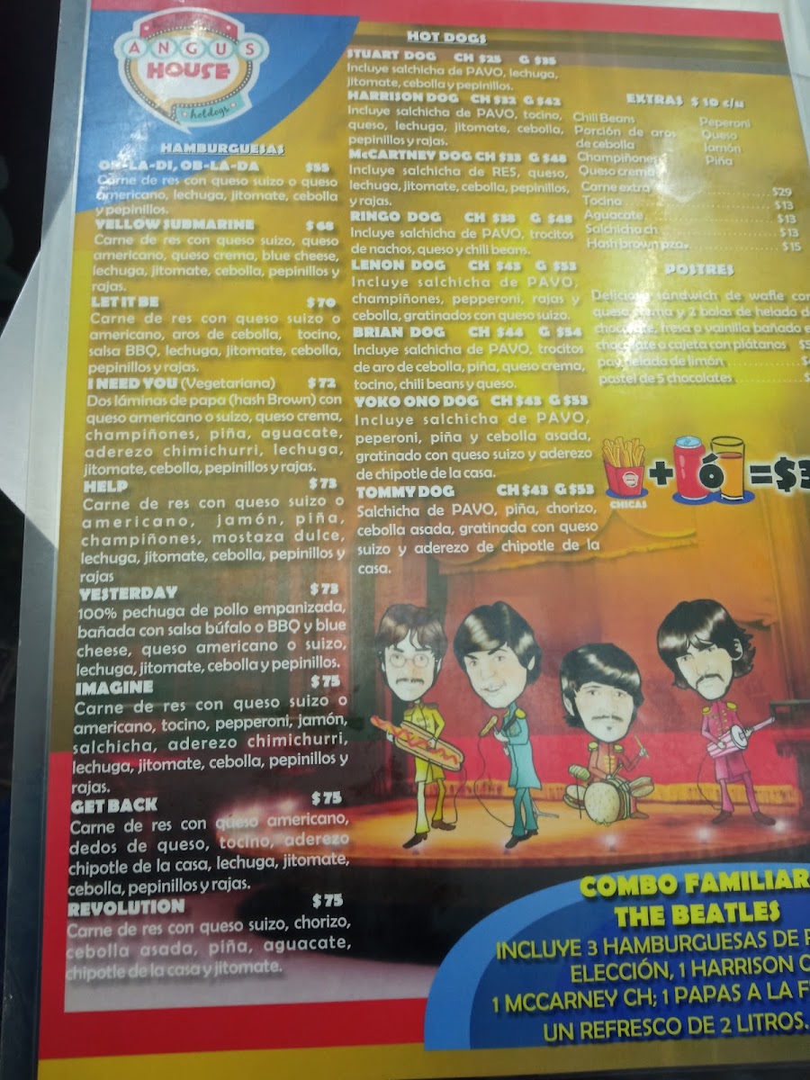 Angus House Menu 6