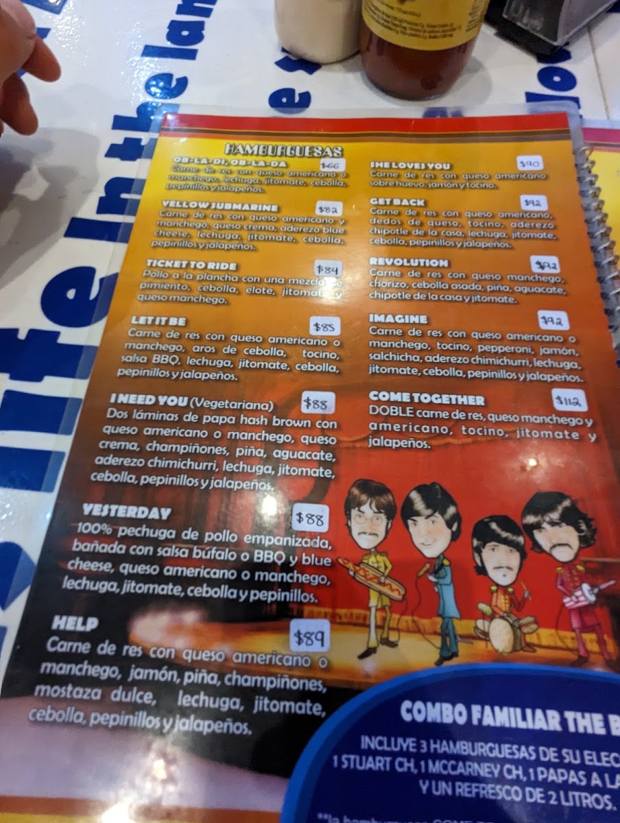 Angus House Menu 7
