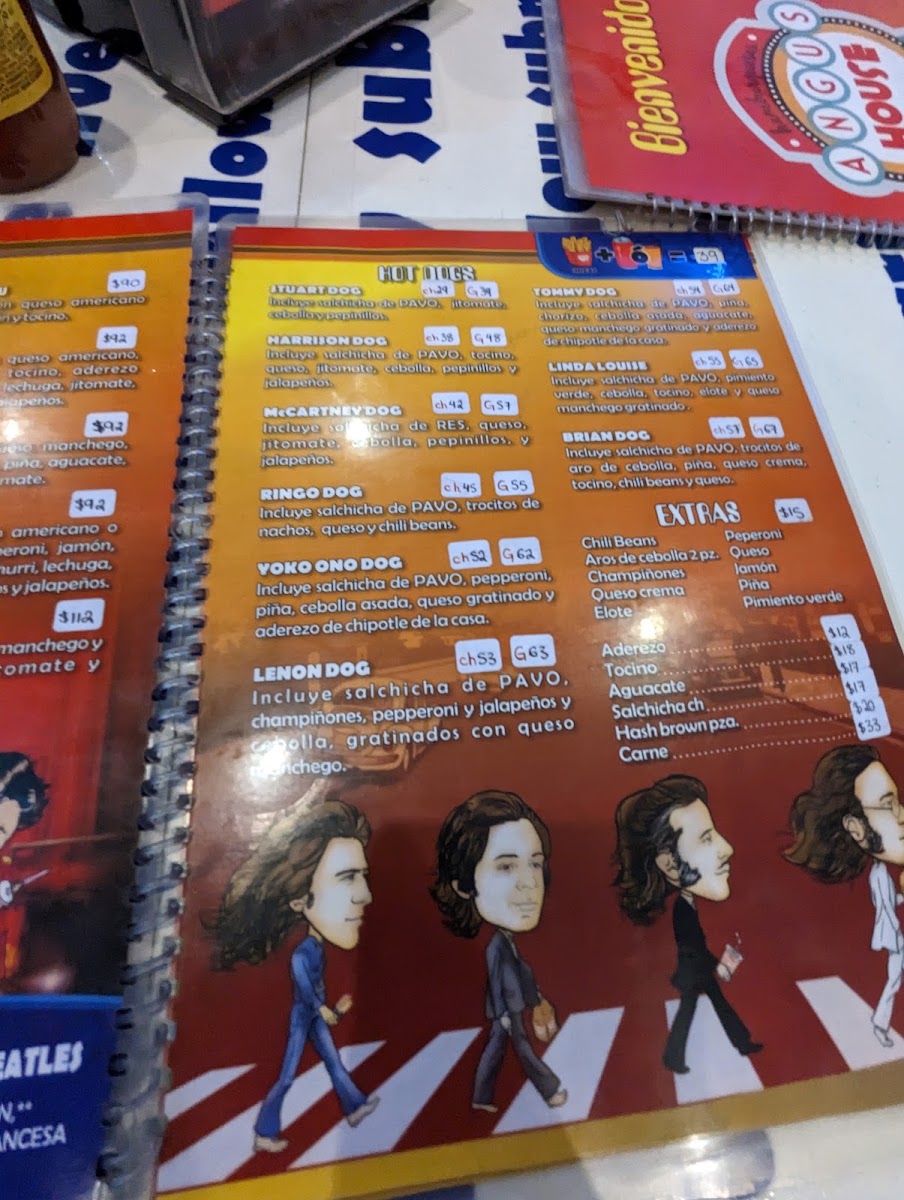 Angus House Menu 9